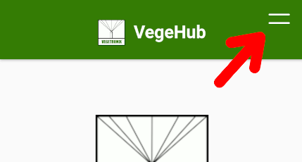 VegeHub Setup ScreenShot - Menu