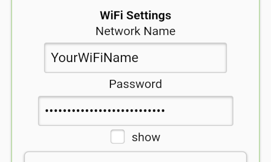 VegeHub WIFI Name and Password