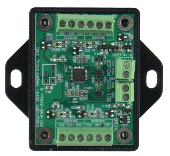 SDI-12 Analog Sensor Translator (24 Bit, 4 Channels)