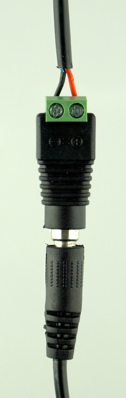 Barrel Connector to Terminal Block Adapter