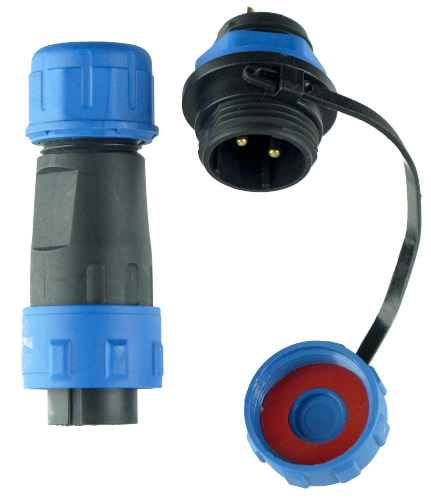 13mm Waterproof Cable to Panel Connectors