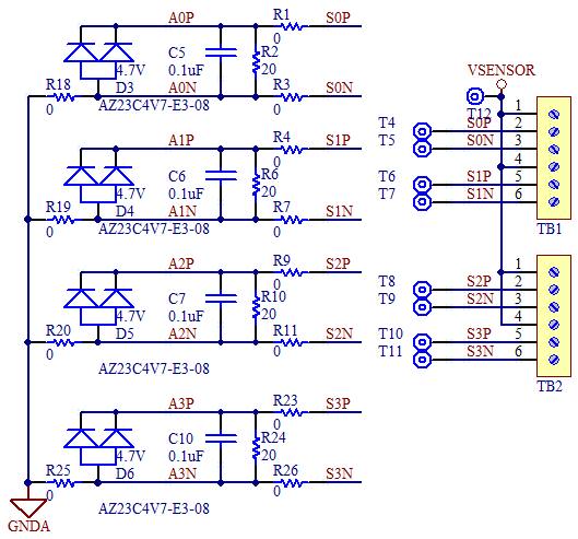 SDI-12 0 to 20mA Current Sensing Input Circuit