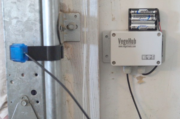 VegeHub Garage Door Sensor