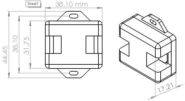 VG-PULSE-TRANS-CASE dimensions