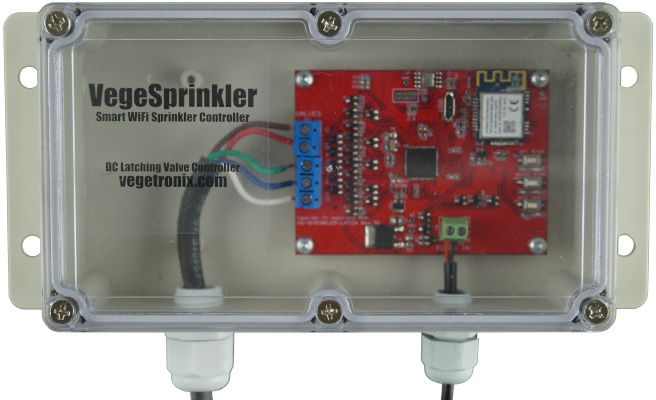 Distributed Modular WiFi Sprinkler Controller