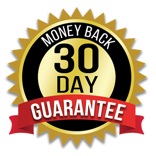 30 day Money Back Guarantee